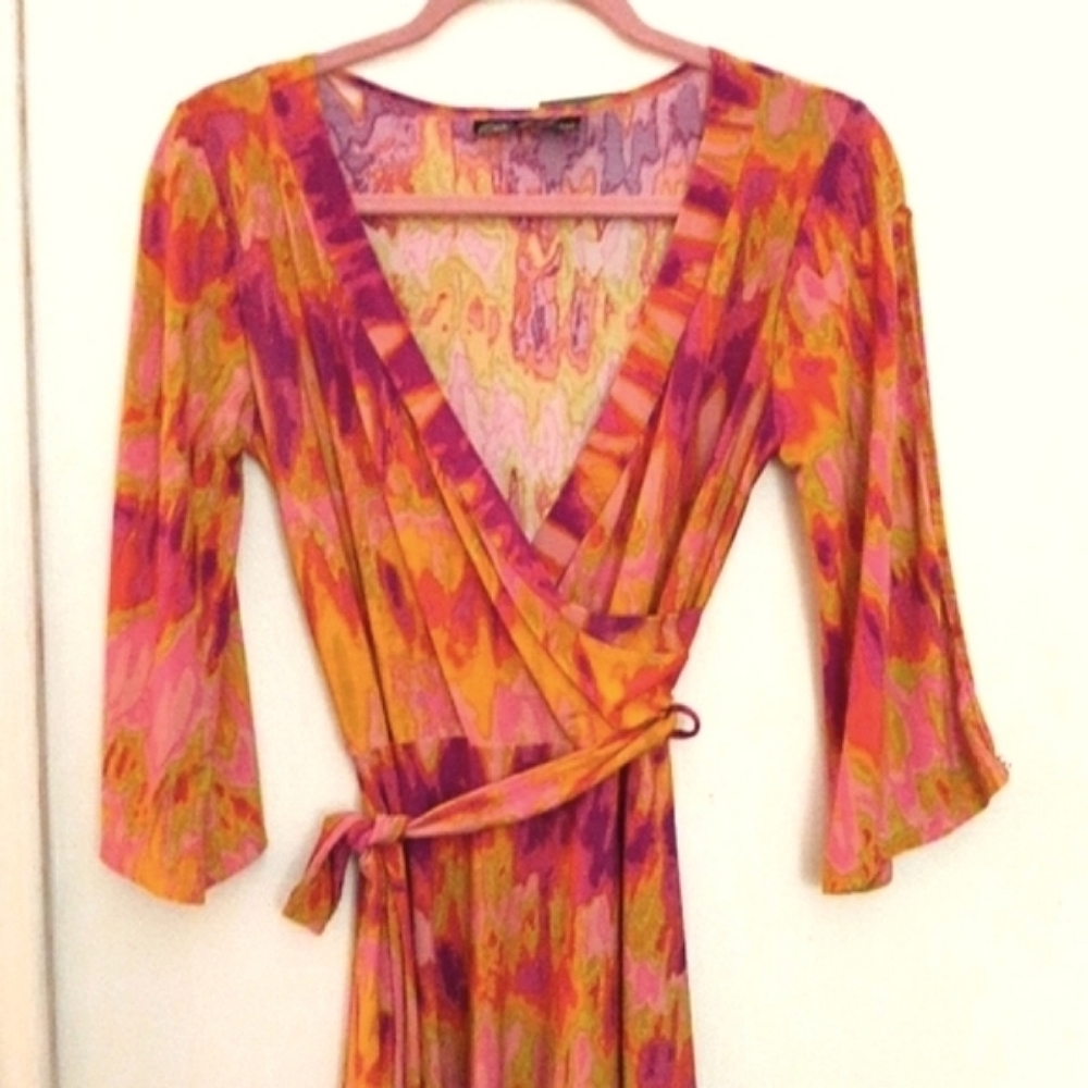 SEXY WRAP STYLE DRESS